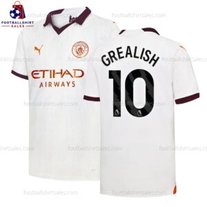 Man City Grealish 10 Away 23/24 Men Football Shirt Sales