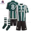 Man Utd B.Fernandes 8 Away 23/24 Kid Football Kit Sales
