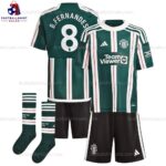 Manchester United B.Fernandes 8 Away 23/24 Kid Football Kit Sales