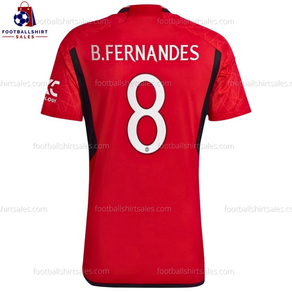 Man Utd B.Fernandes 8 Home 23/24 Men Football Shirt Sales
