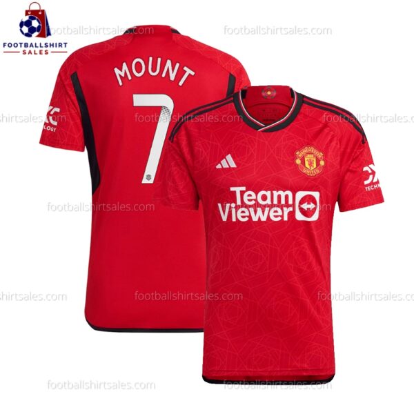 Man Utd Mount 7 Home 23/24 Men Football Shirt Sales