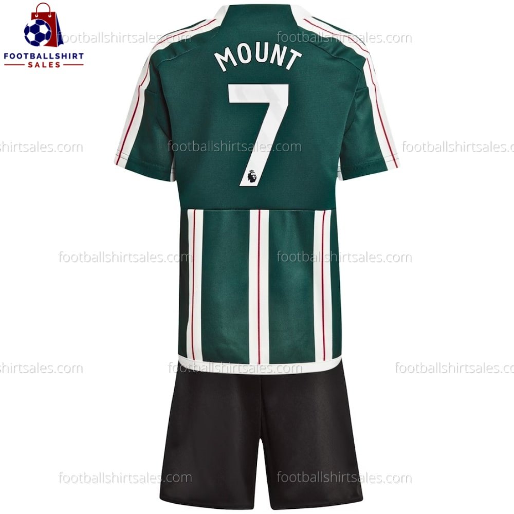 Man Utd Mount 7 Away 23/24 Kid Football Kit Sales