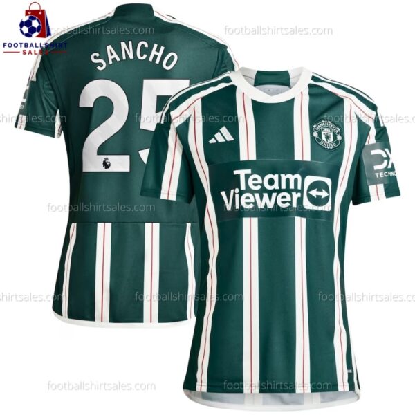 Man Utd Sancho 25 Away 23/24 Men Football Shirt Sales