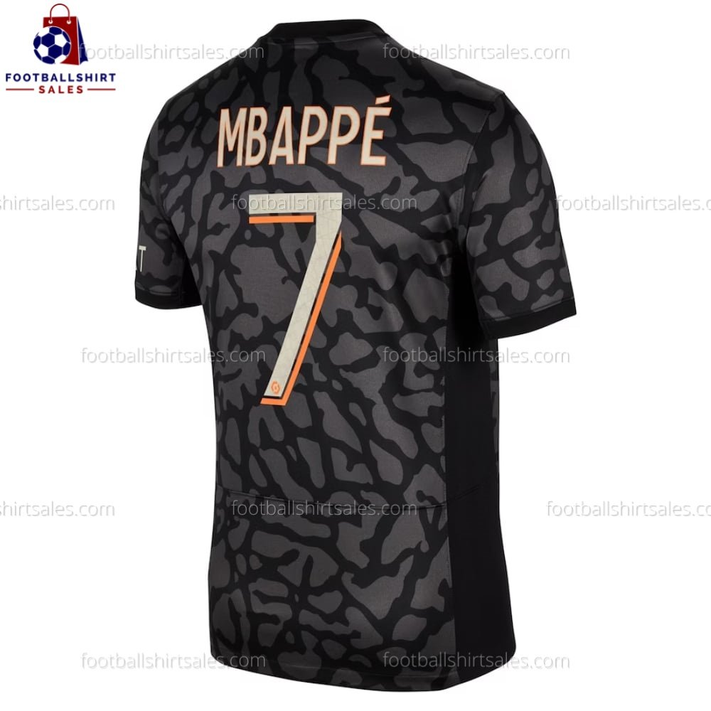 PSG Mbappé 7 Third 23/24 Men Football Shirt Sales 1 PSG Mbappé 7 Third 23/24 Men Football Shirt Sales