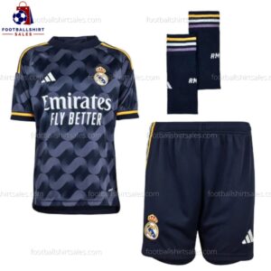 Real Madrid Away 23/24 Kid Football Kit Sales