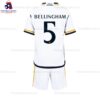 Real Madrid Bellingham 5 Home 23/24 Kid Football Kit Sales