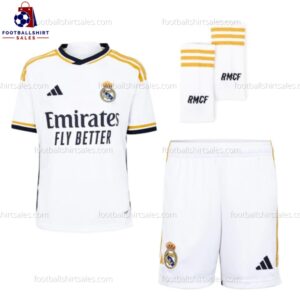 Real Madrid Home 23/24 Kid Football Kit Sales