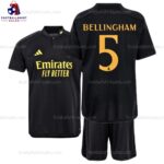 Real Madrid Bellingham 5 Third 23/24 Kid Football Kit Sales