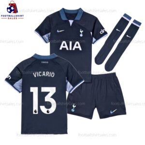 Tottenham Vicario 13 Away 23/24 Kid Football Kit Sales