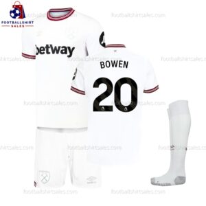 Westham Bowen 20 Away 23/24 Kid Football Kit Sales