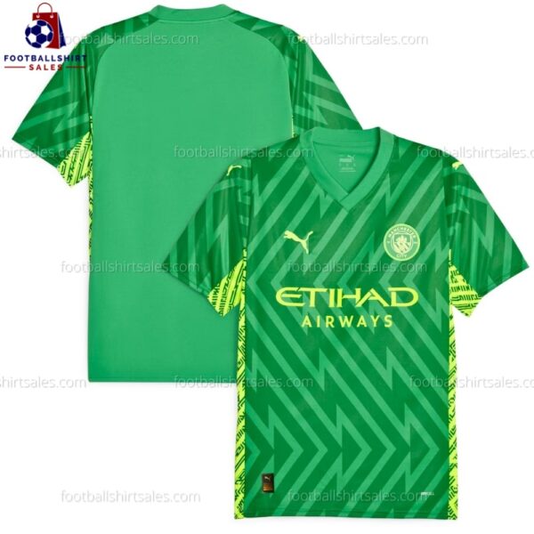 Man City Goalkeeper Away 23/24 Men Football Shirt Sales