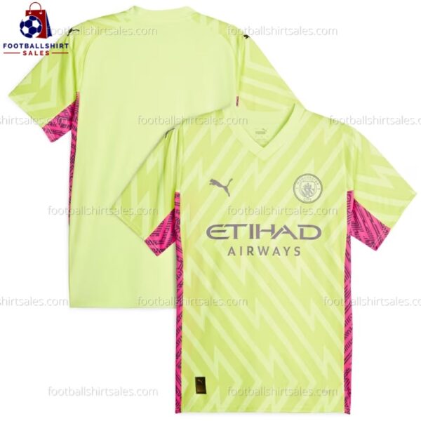 Man City Goalkeeper Green 23/24 Men Football Shirt Sales
