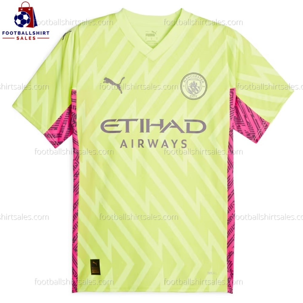Man City Goalkeeper Green 23/24 Men Football Shirt Sales