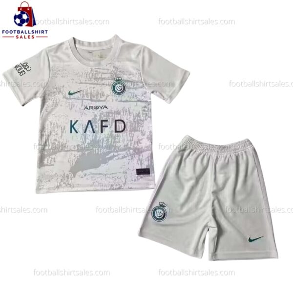 Al Nassr Third 23/24 Kid Football Kit Sales