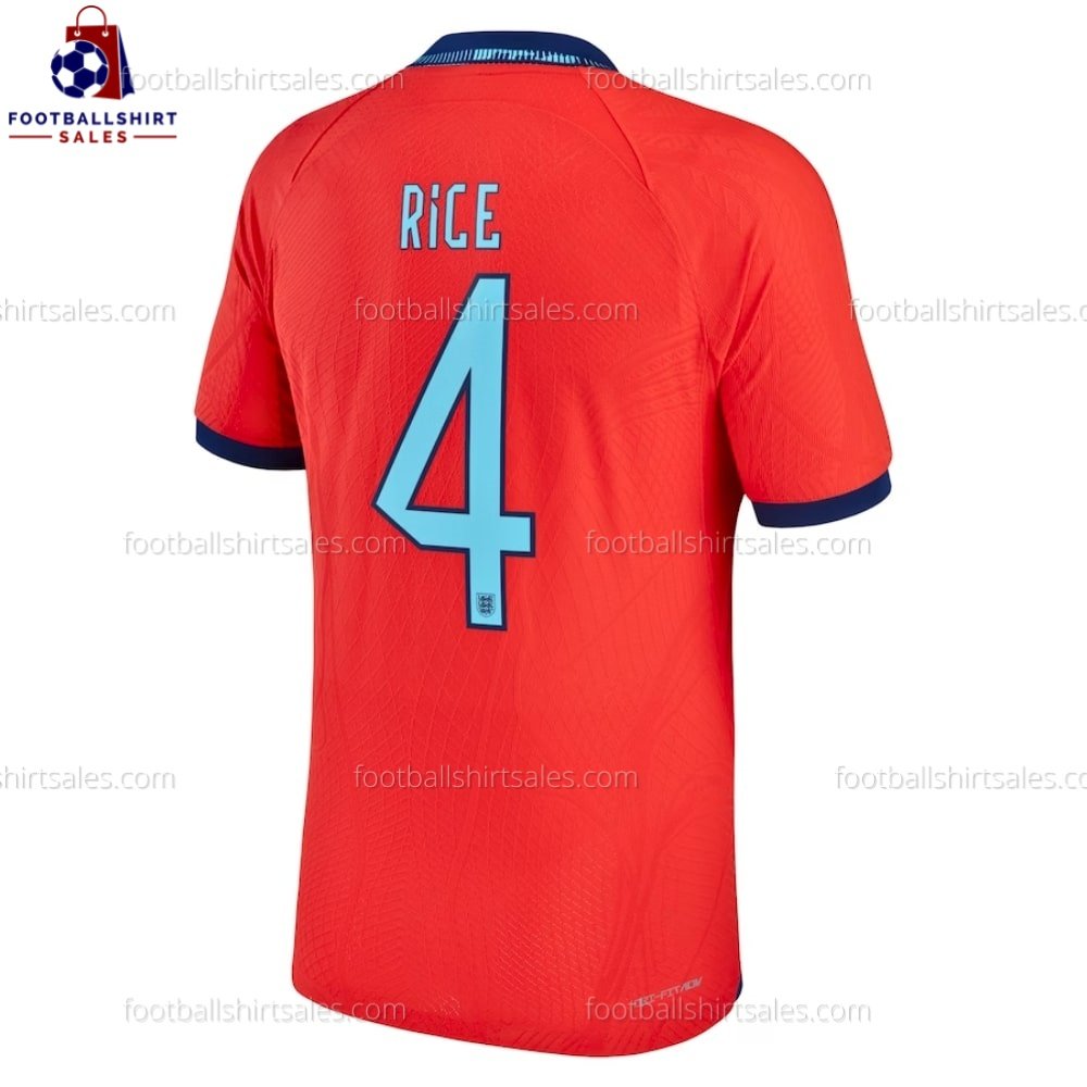 England Rice 4 Away 2022 Men Football Shirt Sales 2 England Rice 4 Away 2022 Men Football Shirt Sales