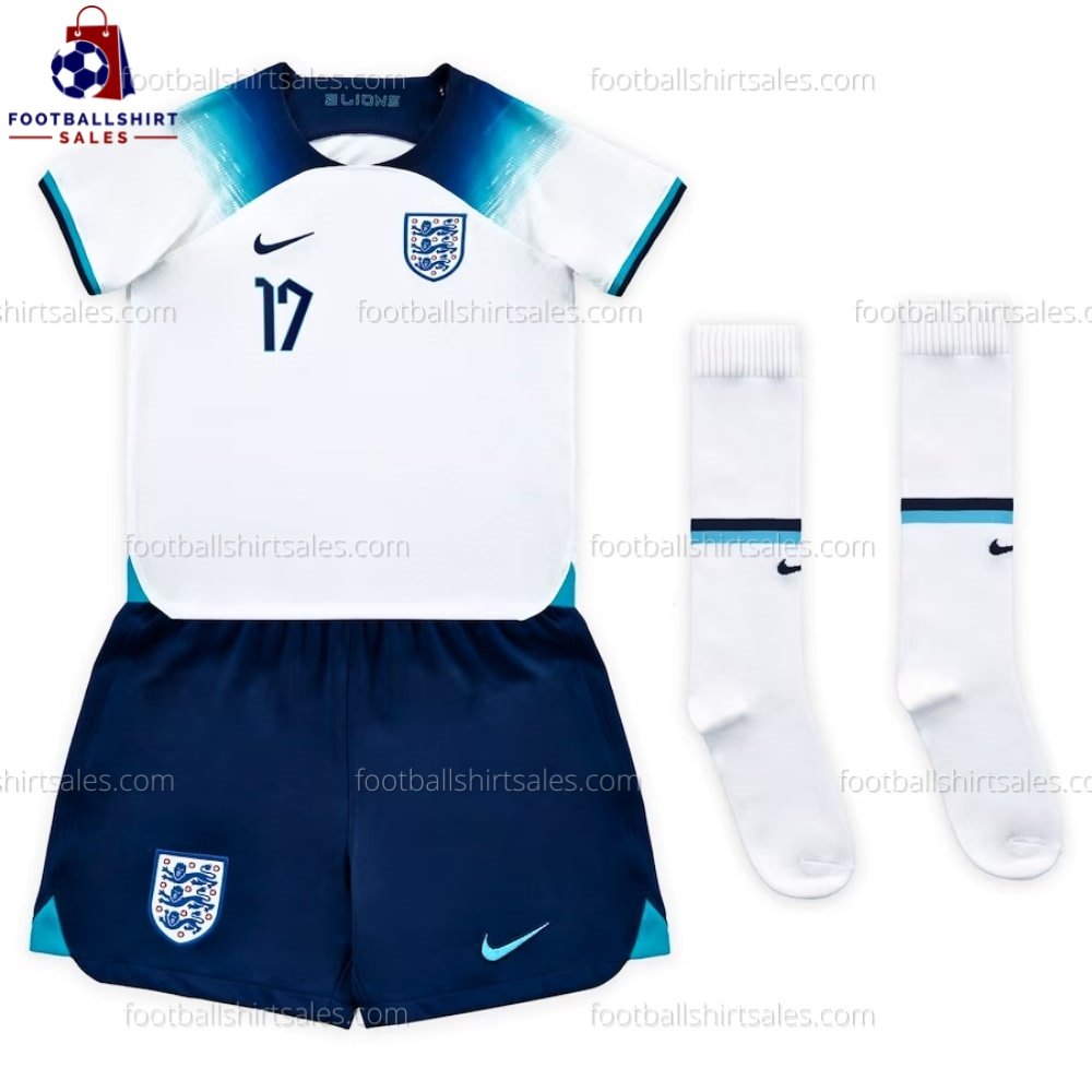 England Saka 17 Home 2022 Kid Football Kit Sales 1 England Saka 17 Home 2022 Kid Football Kit Sales