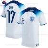 England Saka 17 Home 2022 Men Football Shirt Sales