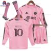 Inter Miami Messi 10 Home Long Sleeve 23/24 Kid Football Kit Sales
