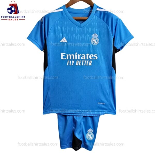 Real Madrid Goalkeeper 23/24 Kid Football Kit Sales