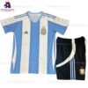 Argentina Home 2024 Kid Football Kit Sales