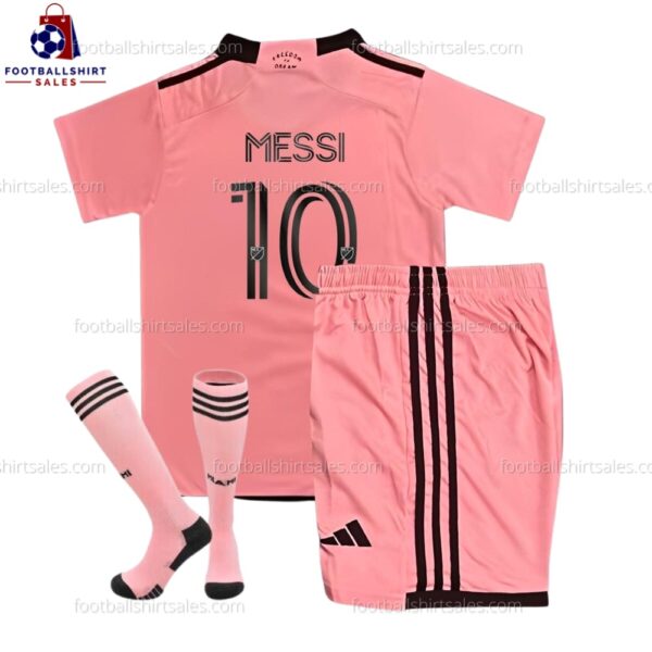 Inter Miami Messi 10 Home 24/25 Kid Football Kit Sales