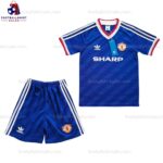 Retro Manchester United Away 1985/86 Kid Football Kit Sales