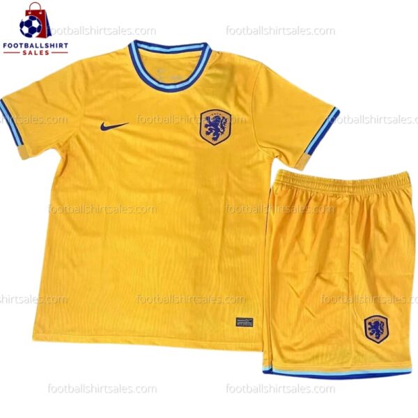 Netherlands Home 2024 Kid Football Kit Sales