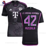 Bayern Munich Musiala 42 Away 23/24 Men Football Shirt Sales Printed