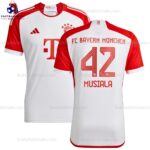 Bayern Munich Musiala 42 Home 23/24 Men Football Shirt Sales Printed