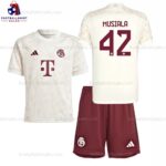 Bayern Munich Musiala 42 Third 23/24 Kid Football Kit Sales Printed