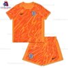 England Goalkeeper 2024 Kid Football Kit Sales