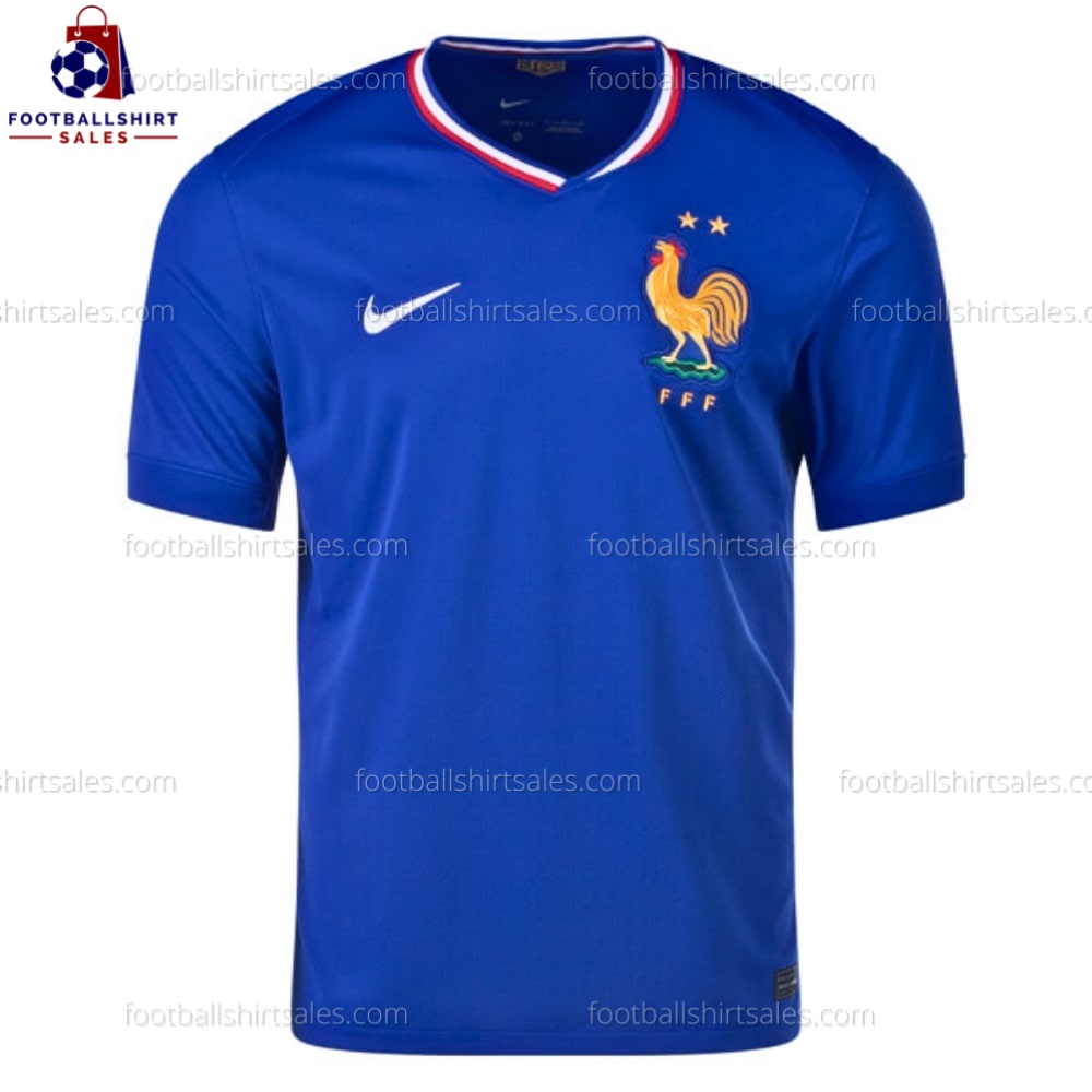 France Home 2024 Men Football Shirt Sales