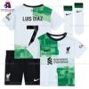 Liverpool Luis Diaz 7 Away 23/24 Kid Football Kit Sales