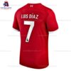 Liverpool Luis Diaz 7 Home 23/24 Men Football Shirt Sales