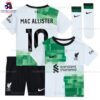 Liverpool Mac Allister 10 Away 23/24 Kid Football Kit Sales