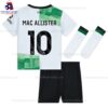 Liverpool Mac Allister 10 Away 23/24 Kid Football Kit Sales