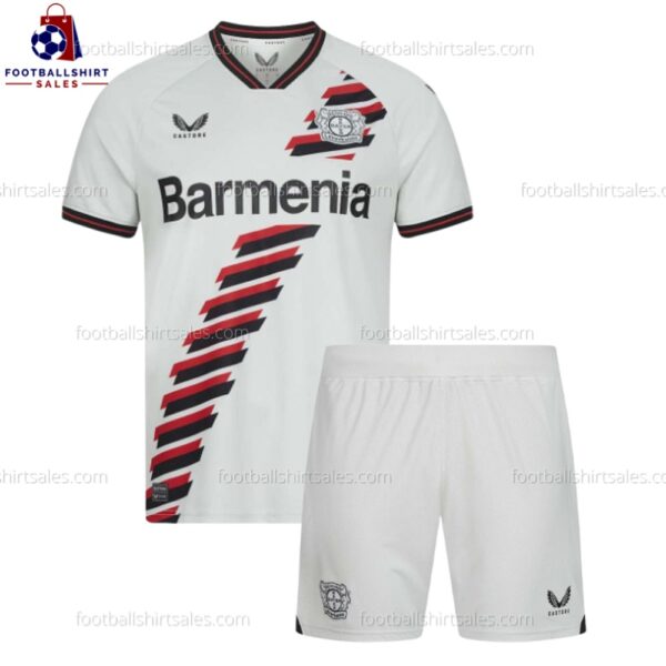 Bayern Leverkusen Away 23/24 Kid Football Kit Sales