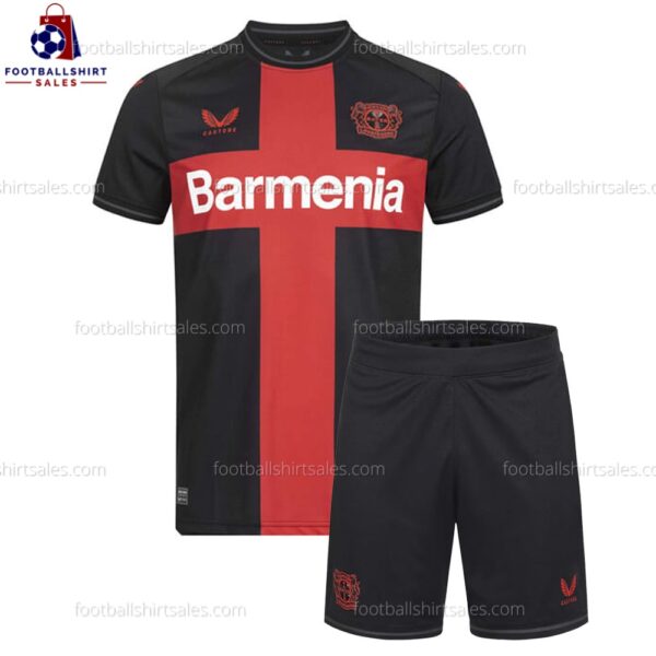 Bayern Leverkusen Home 23/24 Kid Football Kit Sales