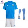 Italy Home 2024 Kid Football Kit Sales