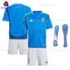 Italy Home 2024 Kid Football Kit Sales