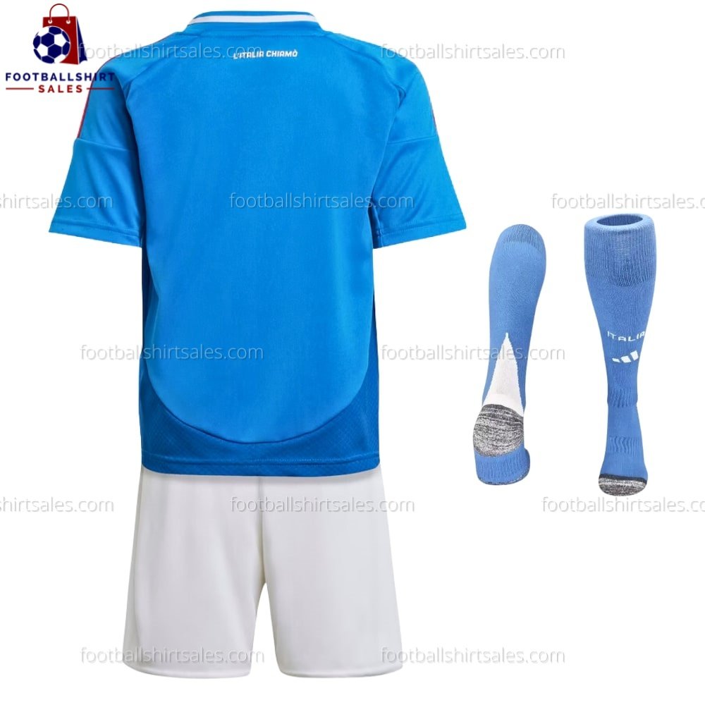 Italy Home 2024 Kid Football Kit Sales 1 Italy Home 2024 Kid Football Kit Sales