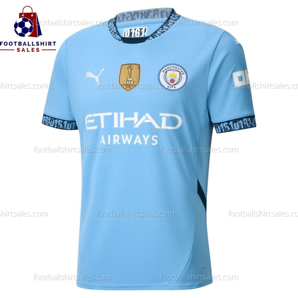 Man City Home 24/25 Men Football Shirt Sales