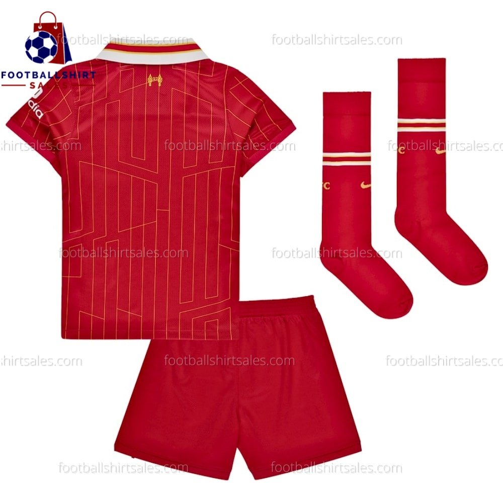 Liverpool Home 24 25 Kid Football Kit (5) Liverpool Home 24/25 Kid Football Kit Sales