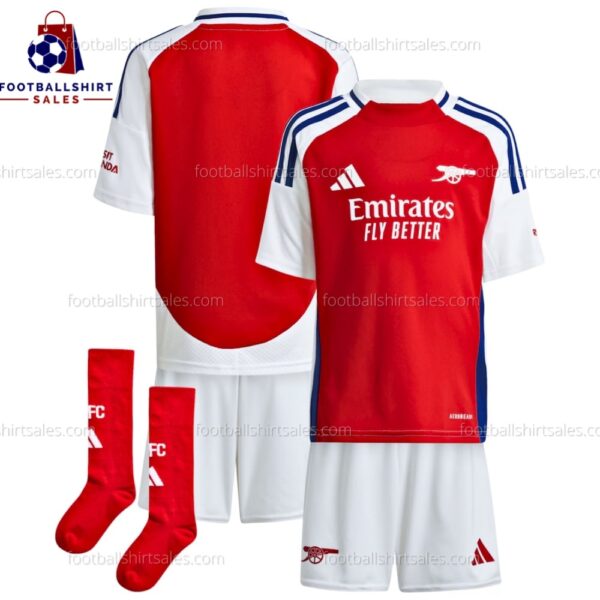 Arsenal Home 24/25 Kid Football Kit Sales