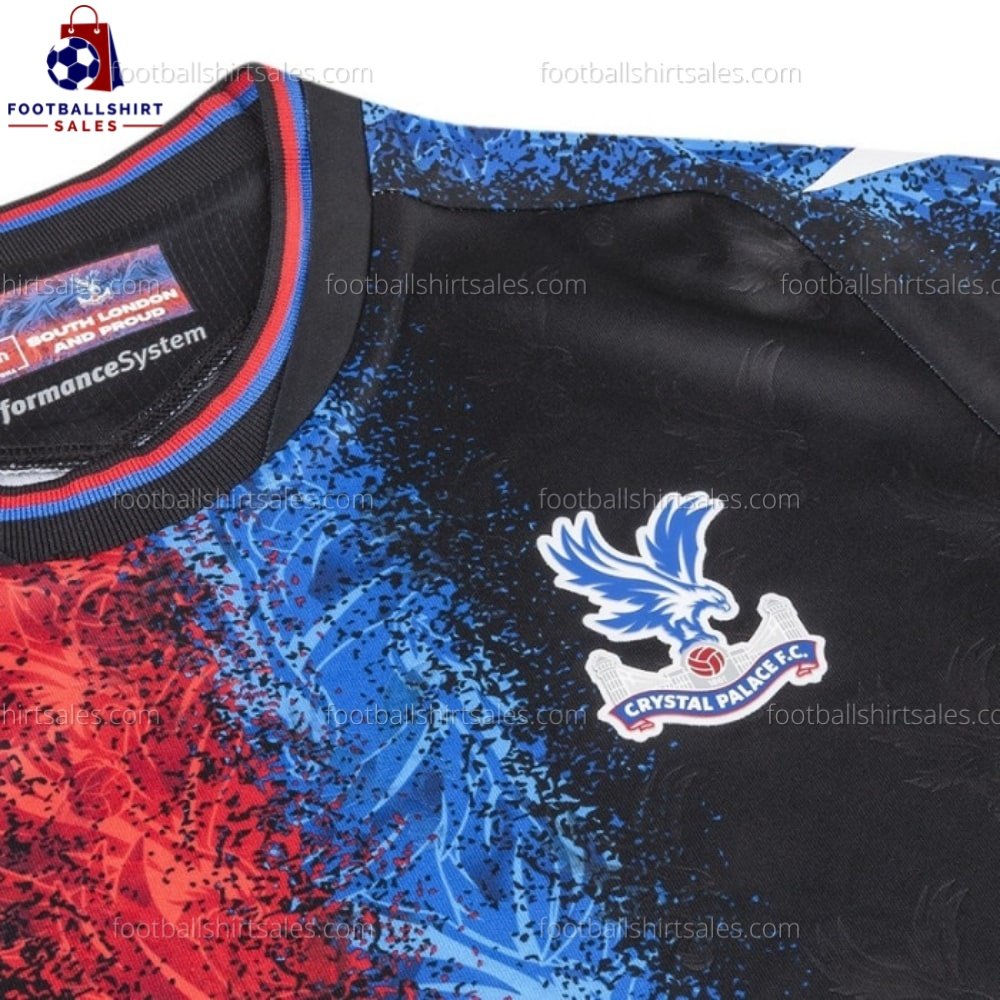 Crystal Palace Third 24/25 Men Football Shirt Sales Split View