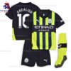 Man City Grealish 10 Away 24/25 Kid Football Kit Sales