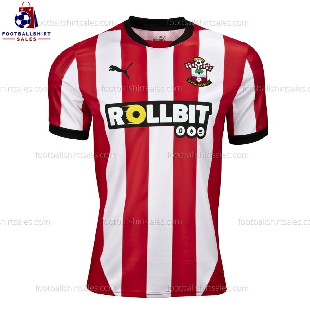 Southampton Home 24/25 Men Football Shirt Sales