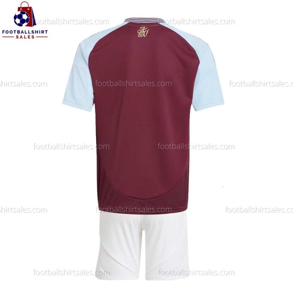 Aston Villa Home 24/25 Kid Football Kit Sales