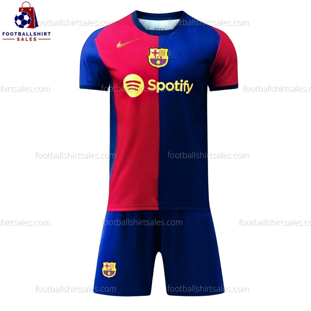 Barcelona Home 24/25 Kid Football Kit Sales