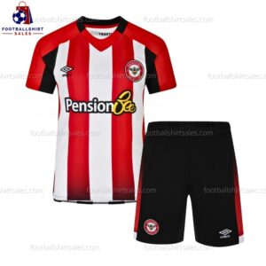 Brentford Home 24/25 Kid Football Kit Sales